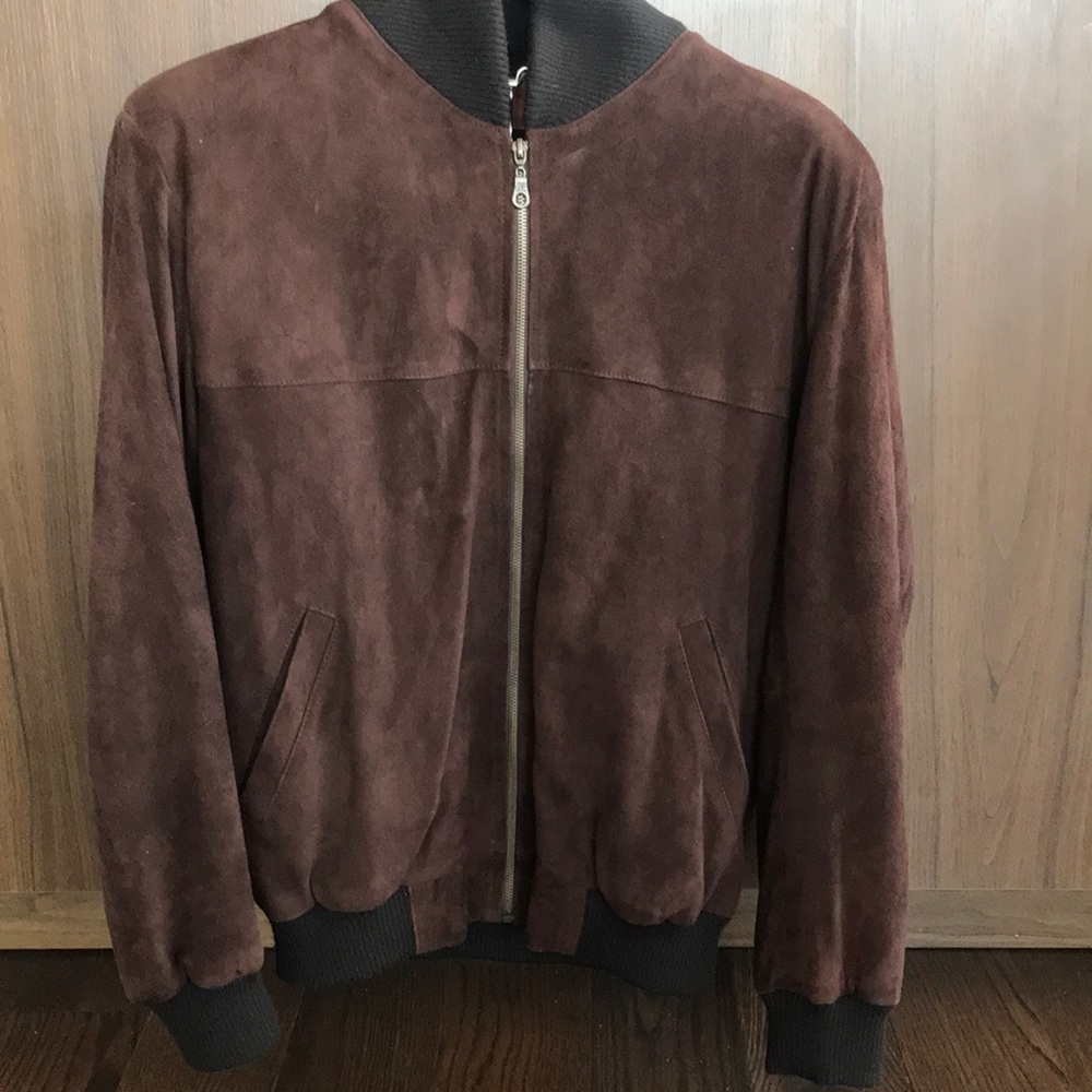 Casa Lopez Buenos Aires suede jacket size S